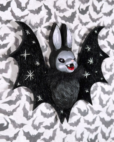 Vampire Bunny Wall Ornament (B)