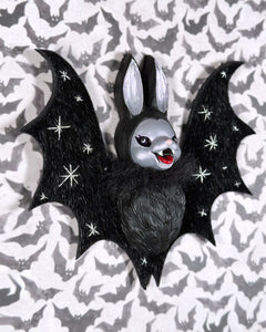Vampire Bunny Wall Ornament (B)