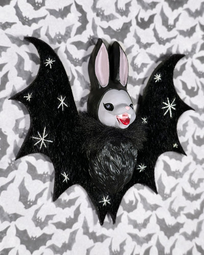 Vampire Bunny Wall Ornament (D)