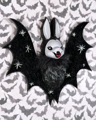 Vampire Bunny Wall Ornament (F)
