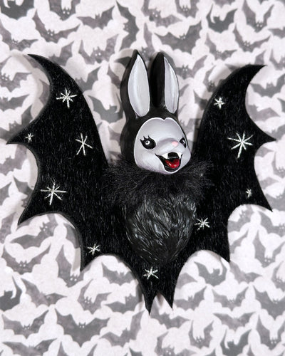 Vampire Bunny Wall Ornament (F)