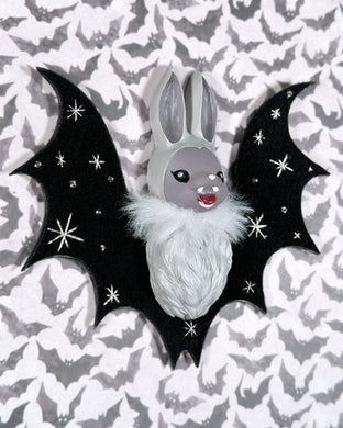 Vampire Bunny Wall Ornament (E)