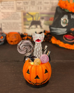 Scarily Cat Jack-o’-Lantern (B)