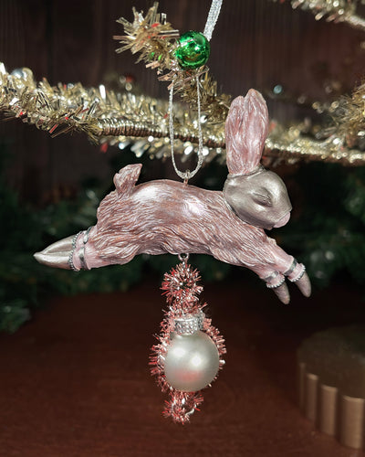 Jumping Bunny Ornaments (D)