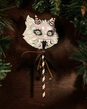 Load image into Gallery viewer, Krampus Kitty Faux Lollipops (Purple Iridescent) PREORDER