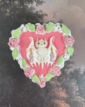 Load image into Gallery viewer, Bat Heart Mini Faux Cake (B)