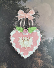 Load image into Gallery viewer, Bat Heart Mini Faux Cake (I) Flat Cake