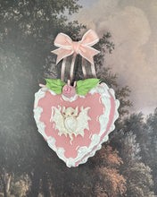 Load image into Gallery viewer, Bat Heart Mini Faux Cake (I) Flat Cake
