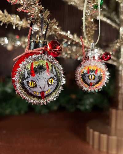 Krampus Ornament (mother & baby)