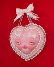 Load image into Gallery viewer, Candy Heart Face Bunny (Charm Me)
