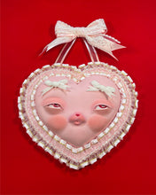 Load image into Gallery viewer, Candy Heart Face Bunny (Charm Me)