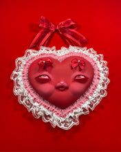 Load image into Gallery viewer, Candy Heart Face Bunny (XOXO)