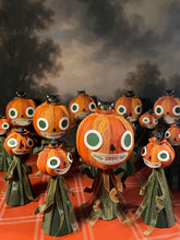 Load image into Gallery viewer, Small Cat Pumpkin Hat